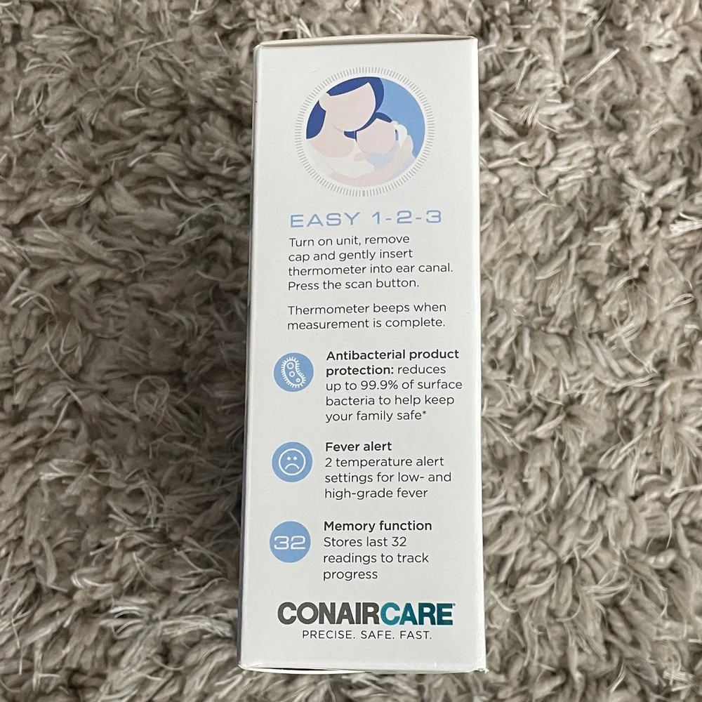 ConairCare Infrared Ear Thermometer - White